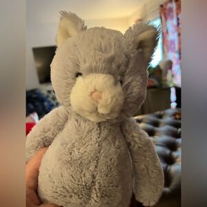 Jellycat Soft Gray Plush Cat